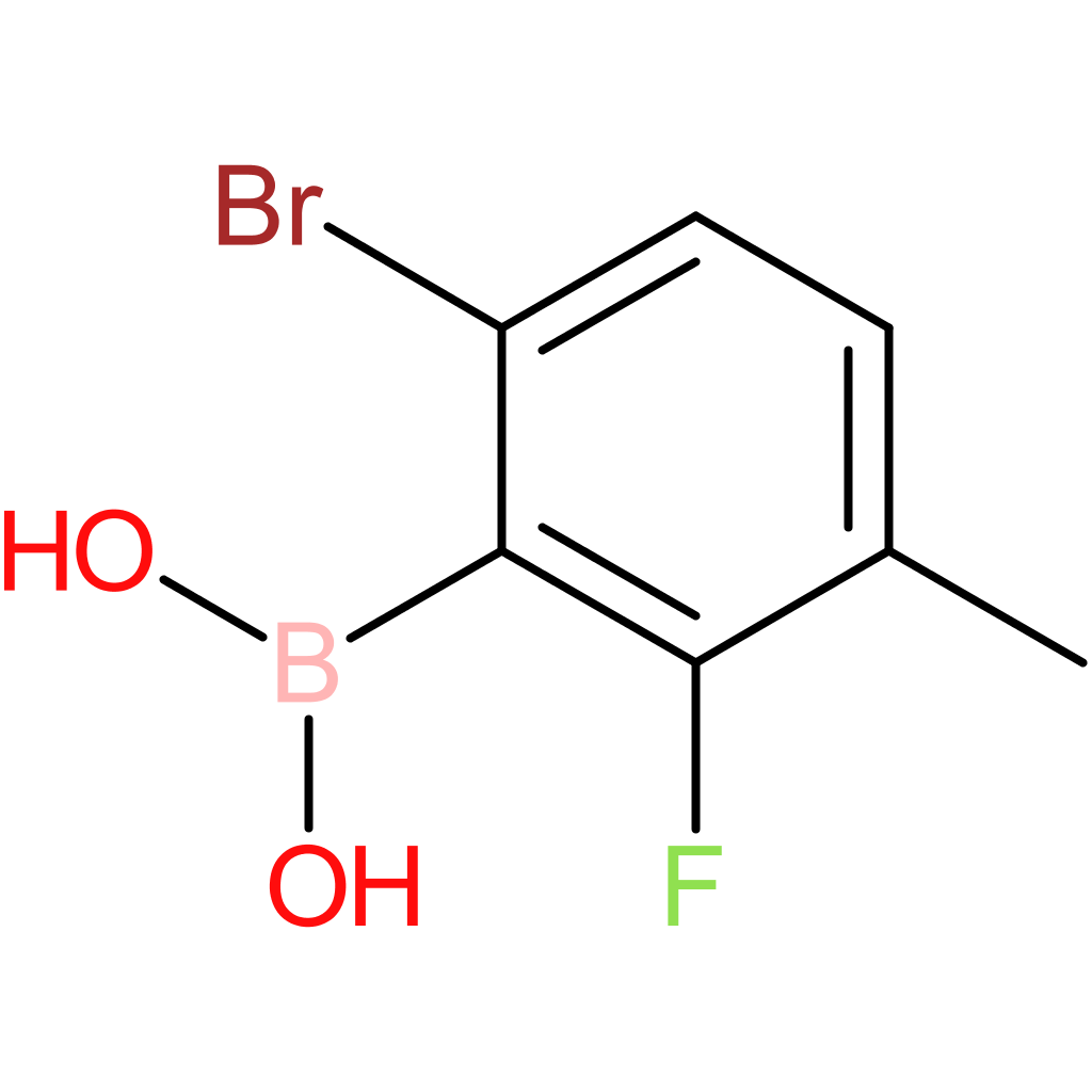 6-bromo-2-fluoro-3-methylphenylboronic acid