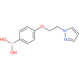 4-(2-(1h-pyrazol-1-yl)ethoxy)phenylboronic acid