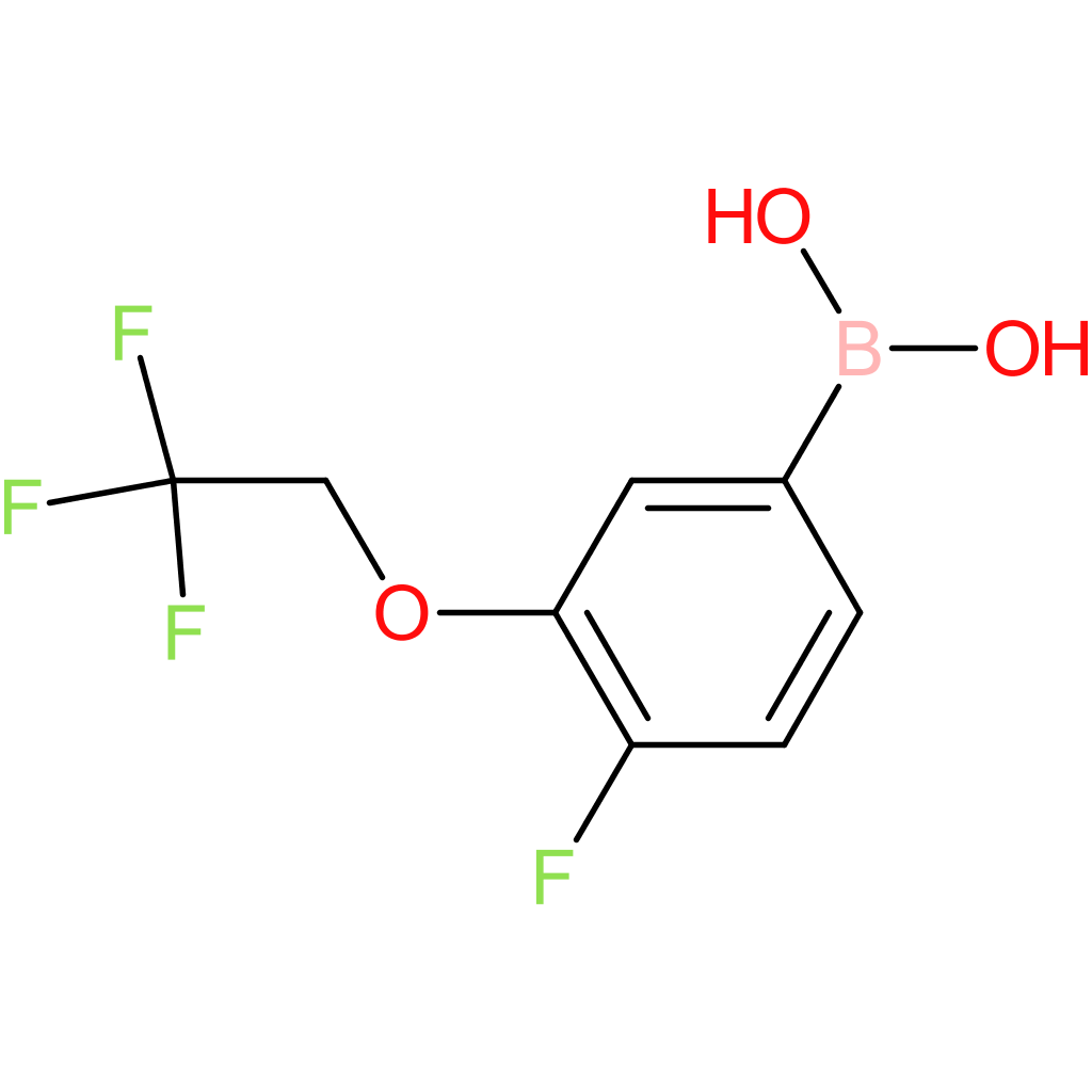 4-fluoro-3-(2,2,2-trifluoroethoxy)phenylboronic acid