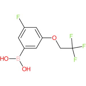 (3-fluoro-5-(2,2,2-trifluoroethoxy)phenyl)boronic acid