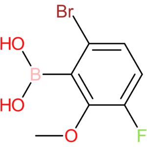 6-bromo-3-fluoro-2-methoxyphenylboronic acid