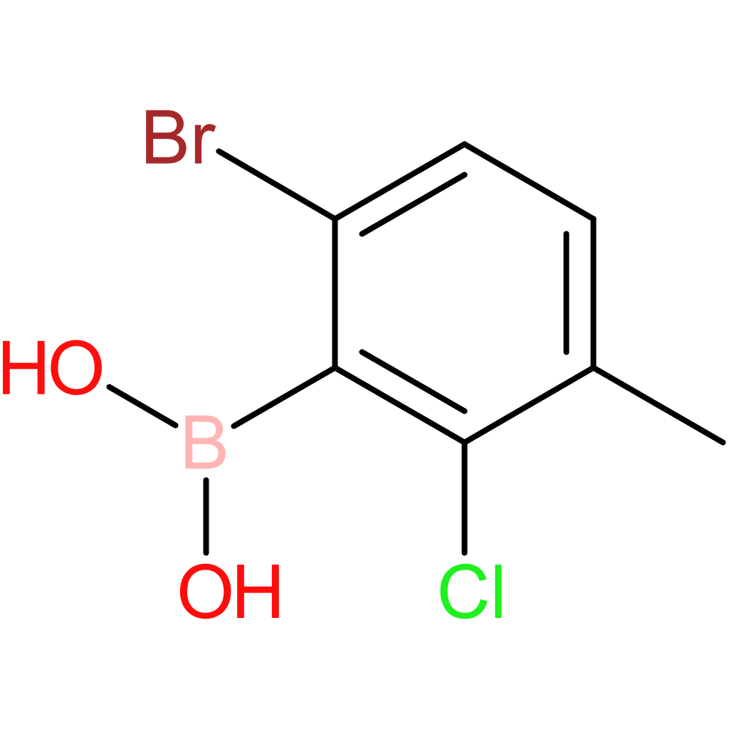 6-bromo-2-chloro-3-methylphenylboronic acid