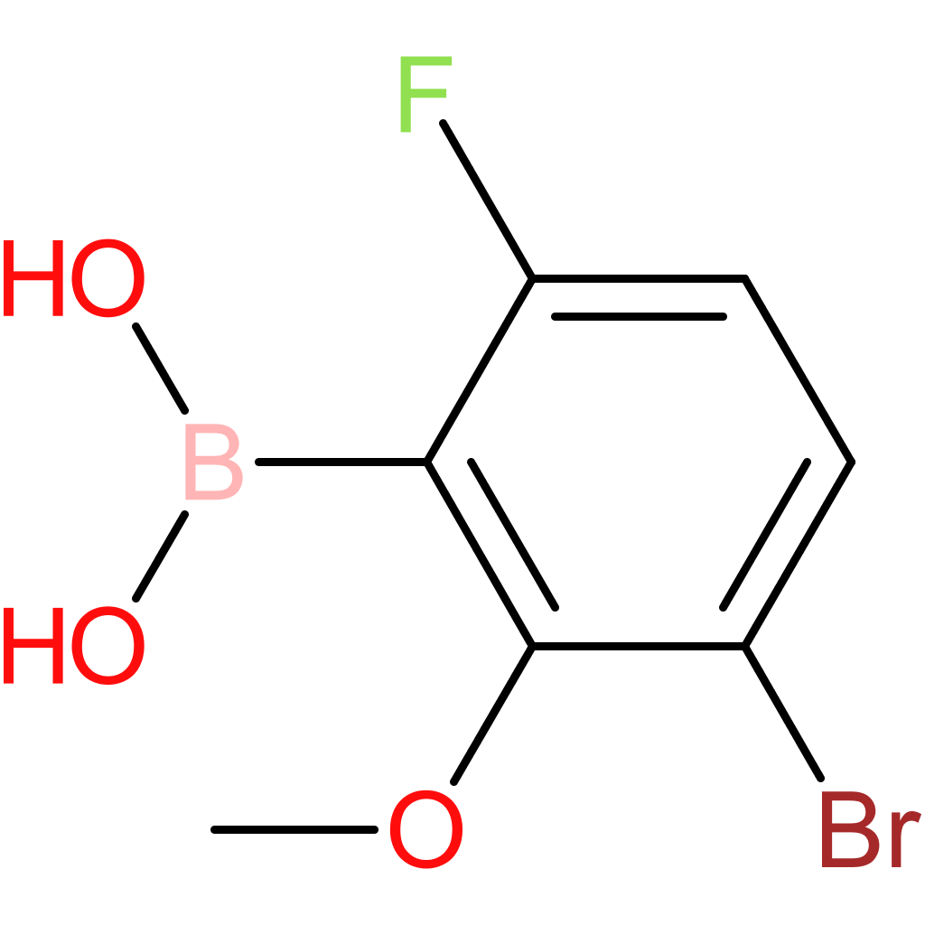 3-bromo-6-fluoro-2-methoxyphenylboronic acid