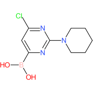 2-(piperidin-1-yl)-6-chloropyrimidine-4-boronic acid