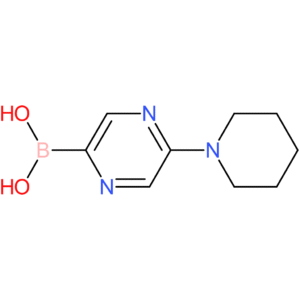 5-(piperidin-1-yl)pyrazine-2-boronic acid