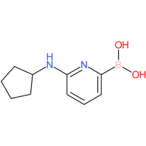 (6-(cyclopentylamino)pyridin-2-yl)boronic acid