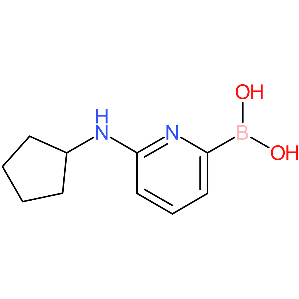 (6-(cyclopentylamino)pyridin-2-yl)boronic acid