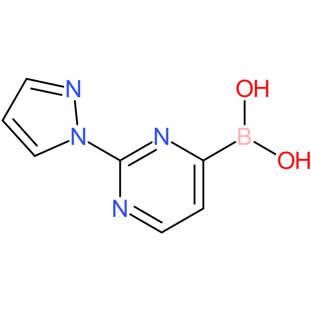 2-(1h-pyrazol-1-yl)pyrimidine-4-boronic acid