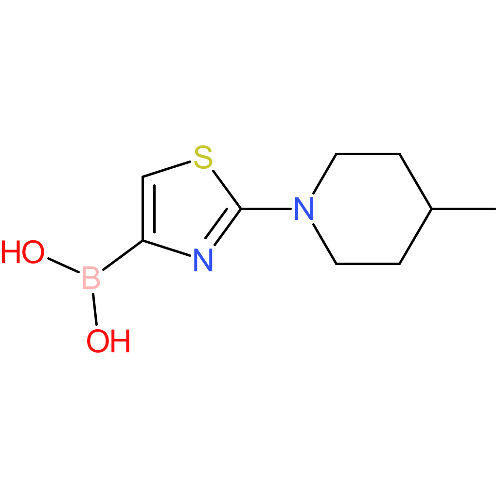 2-(4-methylpiperidin-1-yl)thiazolE-4-boronic acid