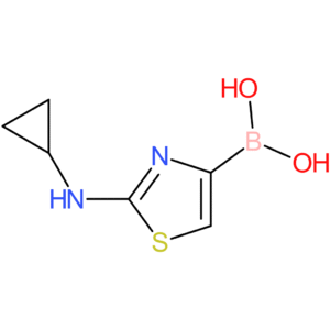 2-(cyclopropylamino)thiazolE-4-boronic acid