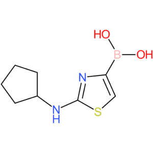 2-(cyclopentylamino)thiazolE-4-boronic acid
