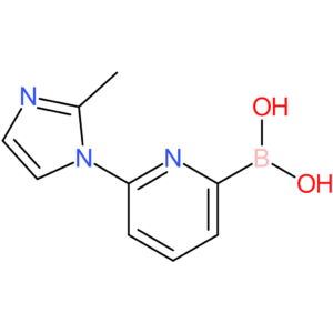 (6-(2-methyl-1h-imidazol-1-yl)pyridin-2-yl)boronic acid