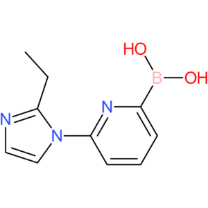 6-(2-ethylimidazol-1-yl)pyridine-2-boronic acid