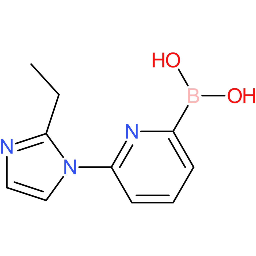 6-(2-ethylimidazol-1-yl)pyridine-2-boronic acid