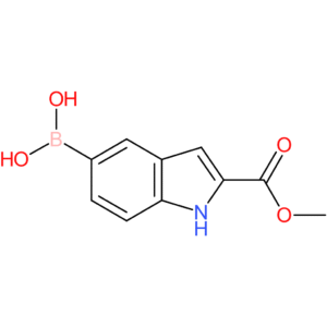 2-methoxycarbonylindolE-5-boronic acid