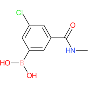 n-methyl 3-borono-5-chlorobenzamide