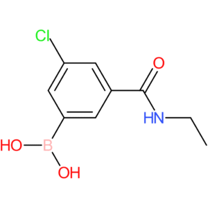(3-chloro-5-(ethylcarbamoyl)phenyl)boronic acid