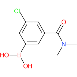 (3-chloro-5-(dimethylcarbamoyl)phenyl)boronic acid