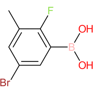5-bromo-2-fluoro-3-methylphenylboronic acid