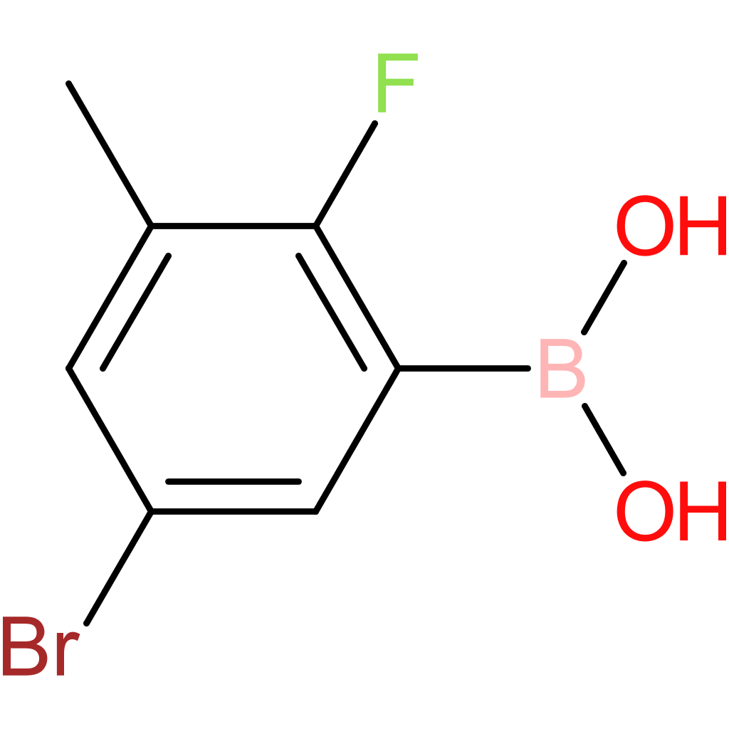5-bromo-2-fluoro-3-methylphenylboronic acid