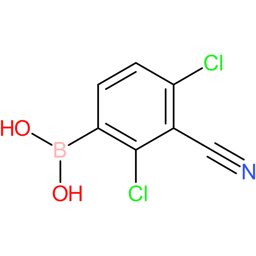 2,4-dichloro-3-cyanophenylboronic acid