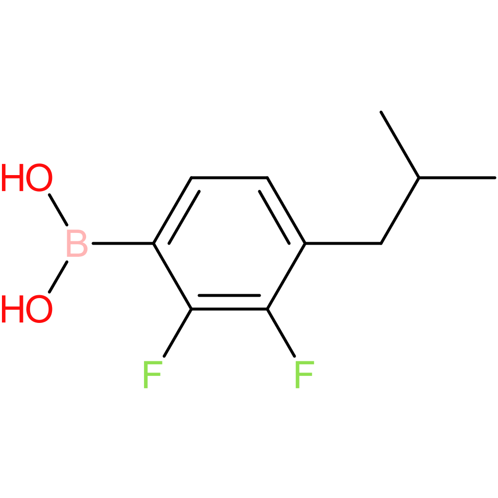 2,3-difluoro-4-isobutylphenylboronic acid