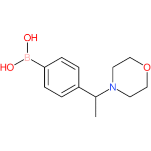 [4-(1-morpholin-4-ylethyl)phenyl]boronic acid
