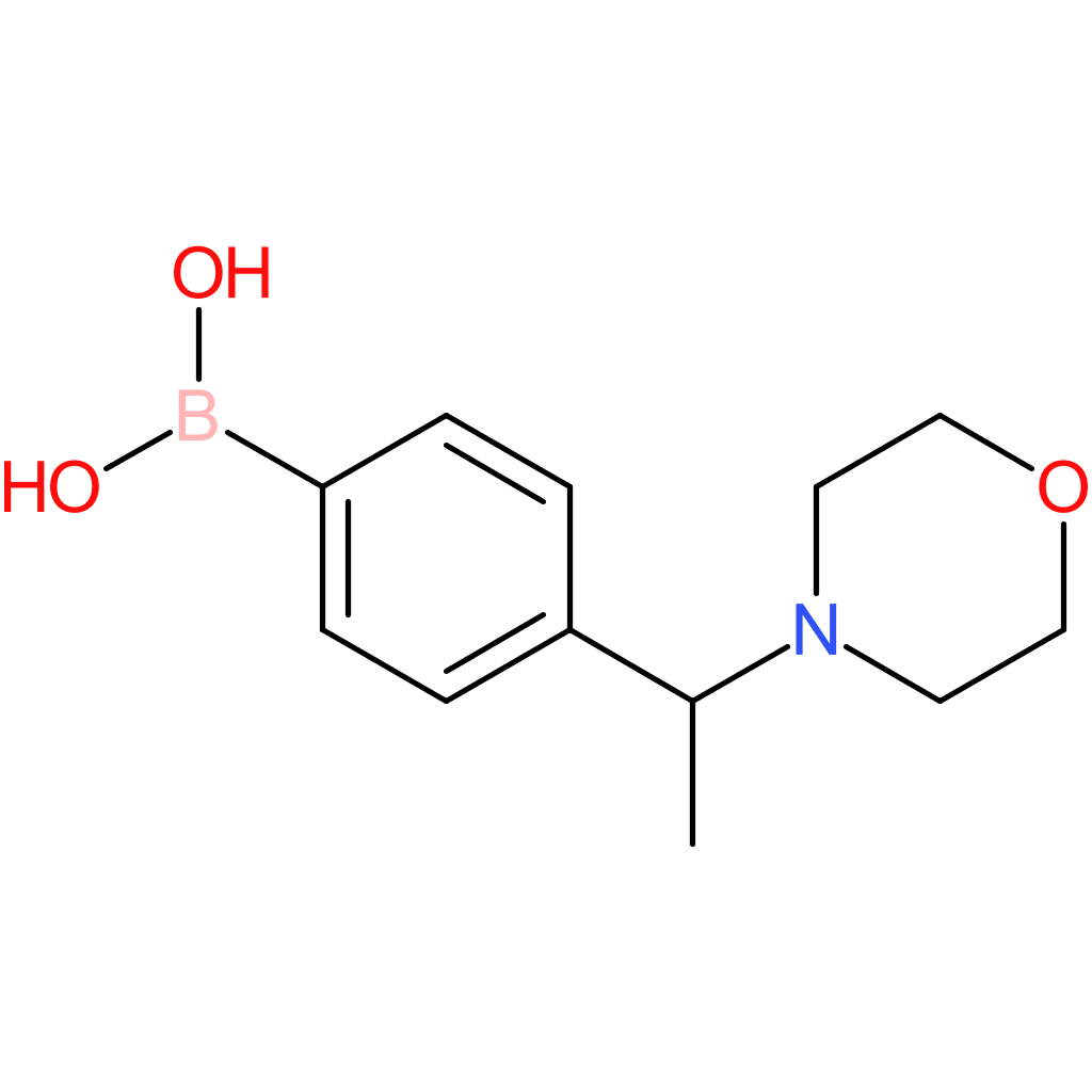 [4-(1-morpholin-4-ylethyl)phenyl]boronic acid
