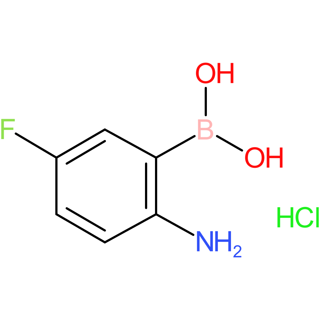 2-amino-5-fluorophenylboronic acid hydrochloride