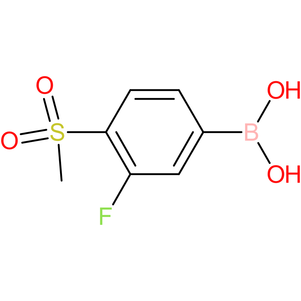 3-fluoro-4-(methylsulfonyl)phenylboronic acid