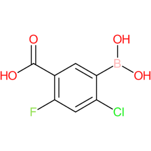 5-borono-4-chloro-2-fluorobenzoic acid