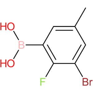 3-bromo-2-fluoro-5-methylphenylboronic acid