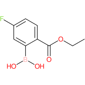 2-ethoxycarbonyl-5-fluorophenylboronic acid