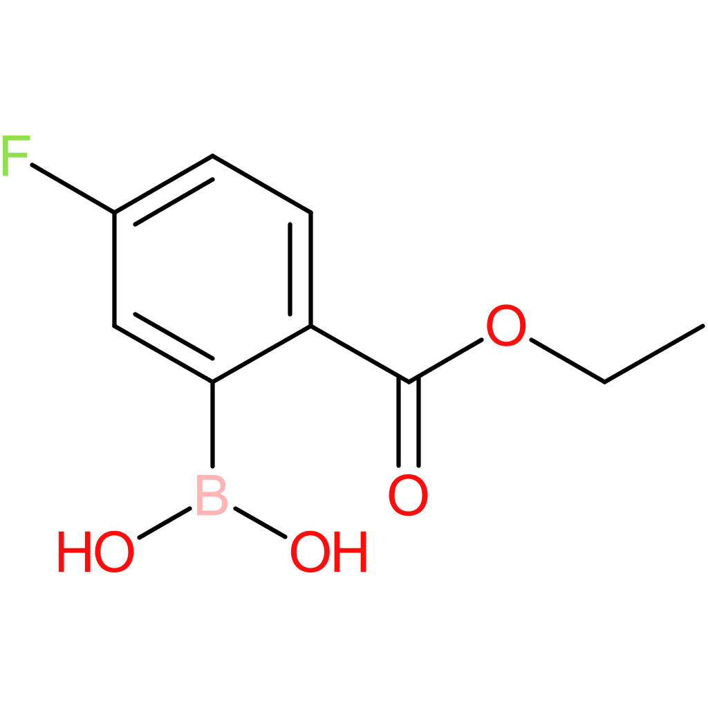 2-ethoxycarbonyl-5-fluorophenylboronic acid