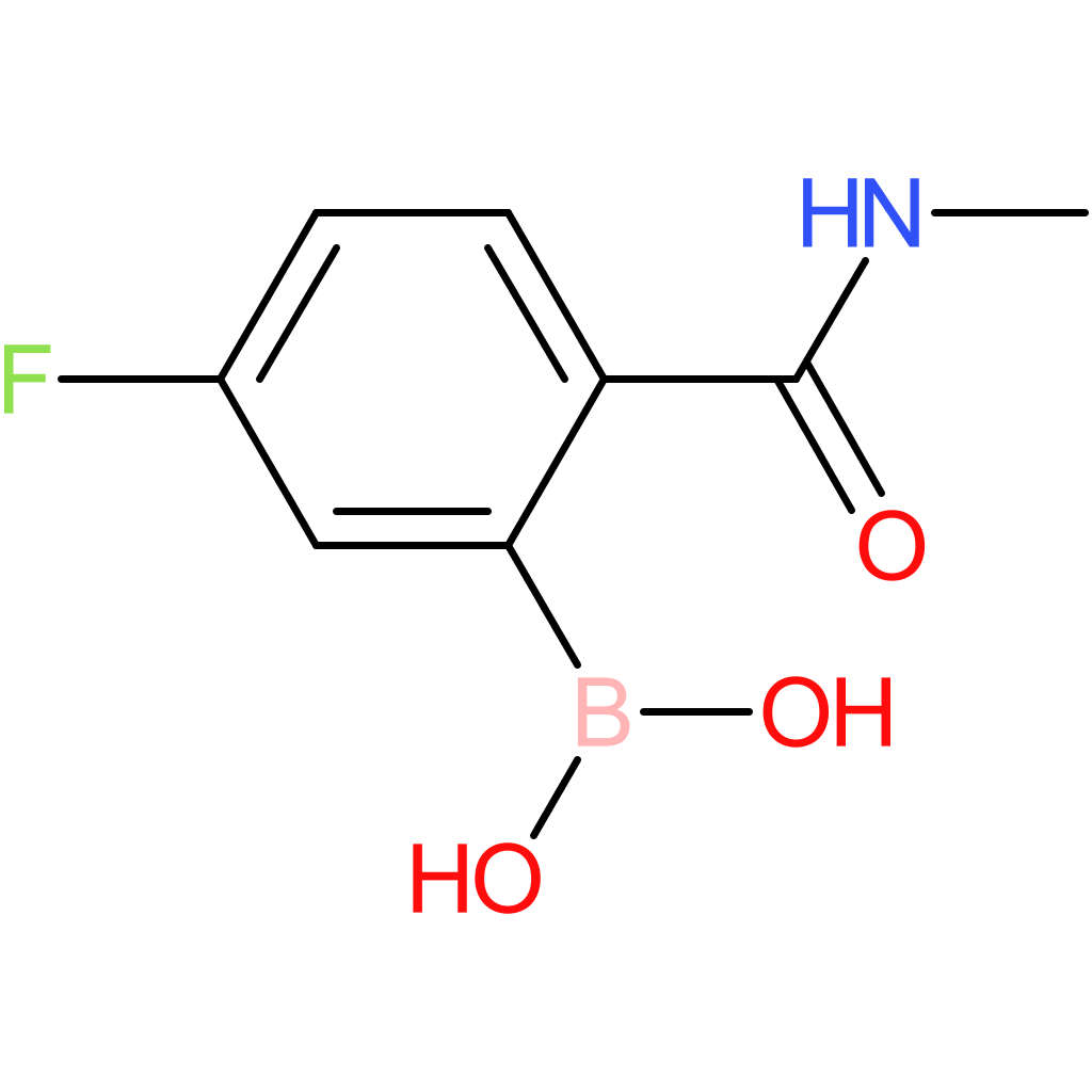 (5-fluoro-2-(methylcarbamoyl)phenyl)boronic acid