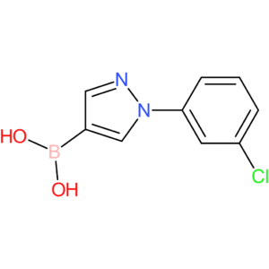1-(3-chlorophenyl)pyrazolE-4-boronic acid