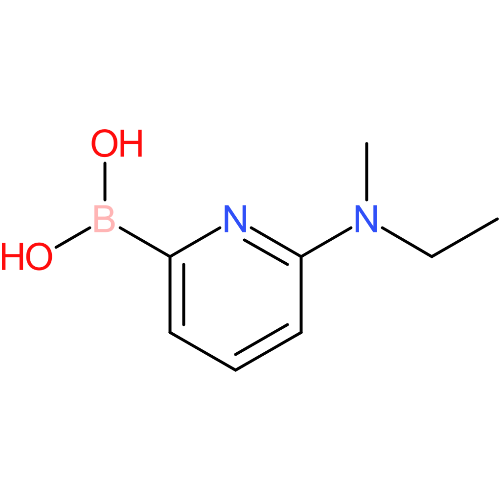 (6-(ethyl(methyl)amino)pyridin-2-yl)boronic acid