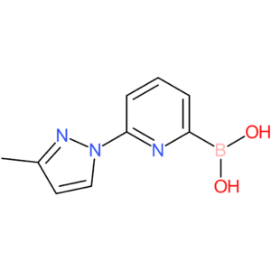 (6-(3-methyl-1h-pyrazol-1-yl)pyridin-2-yl)boronic acid