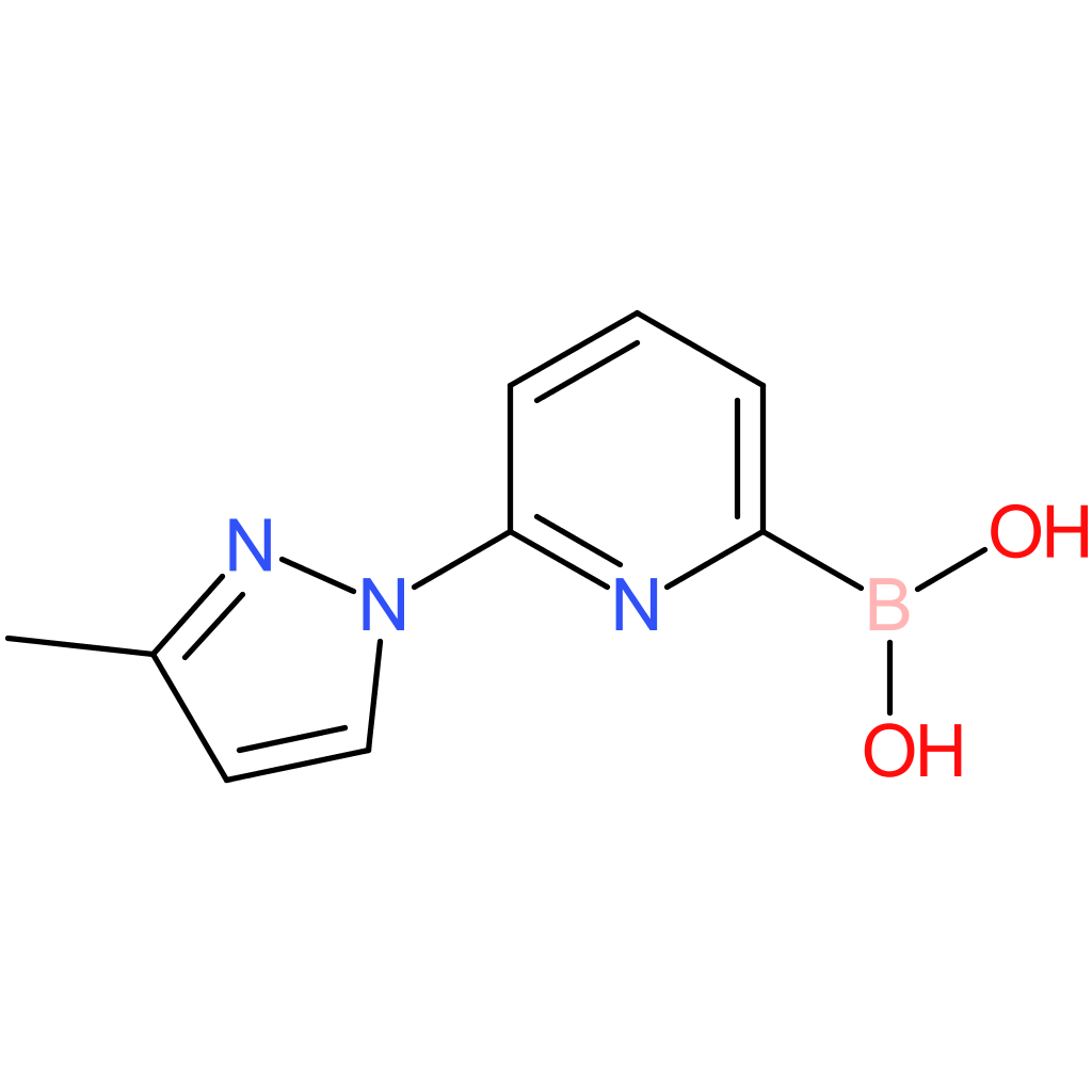 (6-(3-methyl-1h-pyrazol-1-yl)pyridin-2-yl)boronic acid