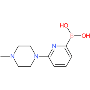 (6-(4-methylpiperazin-1-yl)pyridin-2-yl)boronic acid