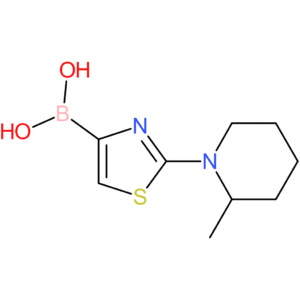 2-(2-methylpiperidin-1-yl)thiazolE-4-boronic acid