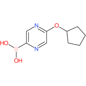 5-(cyclopentoxy)pyrazine-2-boronic acid