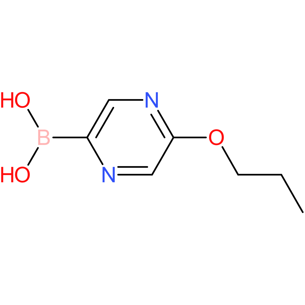 5-(n-propoxy)pyrazine-2-boronic acid