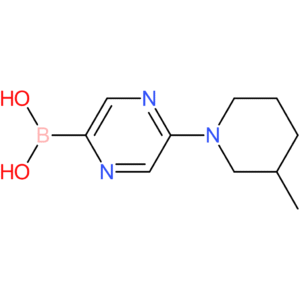 5-(3-methylpiperidin-1-yl)pyrazine-2-boronic acid