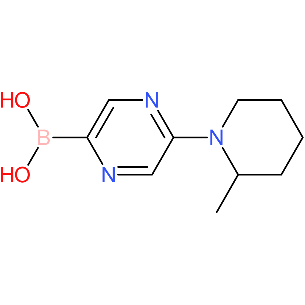 5-(2-methylpiperidin-1-yl)pyrazine-2-boronic acid