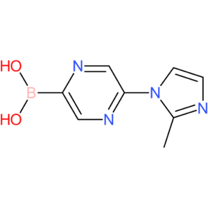 5-(2-methylimidazol-1-yl)pyrazine-2-boronic acid