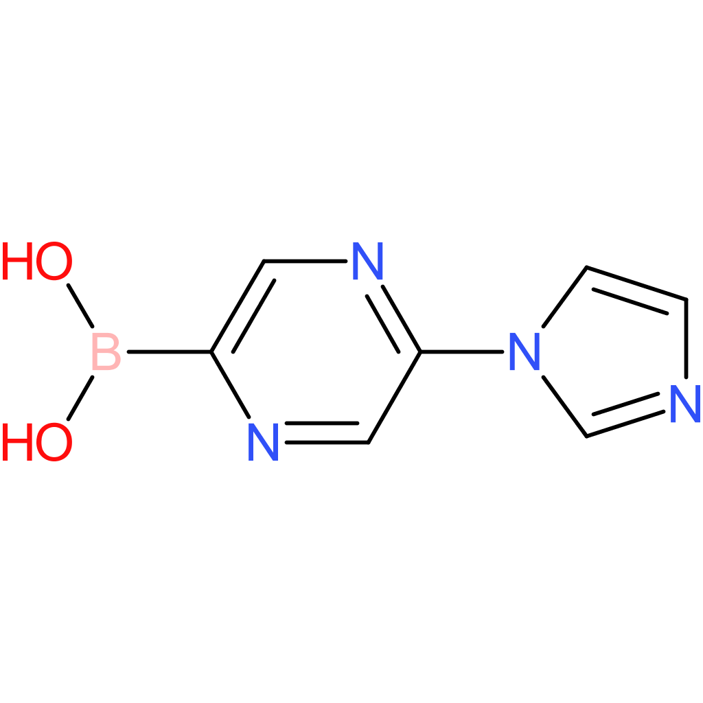 5-(imidazol-1-yl)pyrazine-2-boronic acid