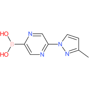 5-(3-methyl-1h-pyrazol-1-yl)pyrazine-2-boronic acid