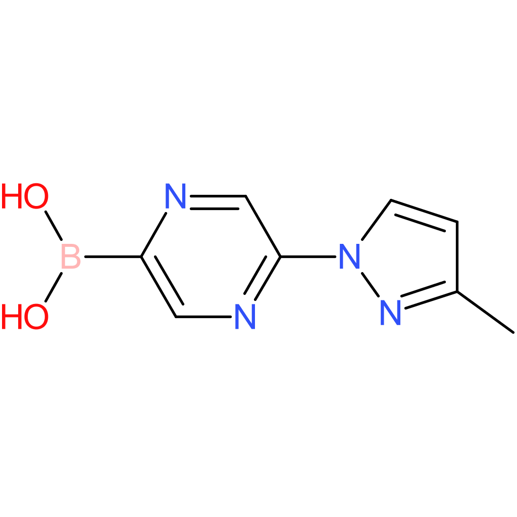 5-(3-methyl-1h-pyrazol-1-yl)pyrazine-2-boronic acid