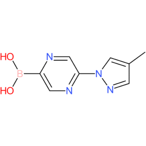 5-(4-methyl-1h-pyrazol-1-yl)pyrazine-2-boronic acid